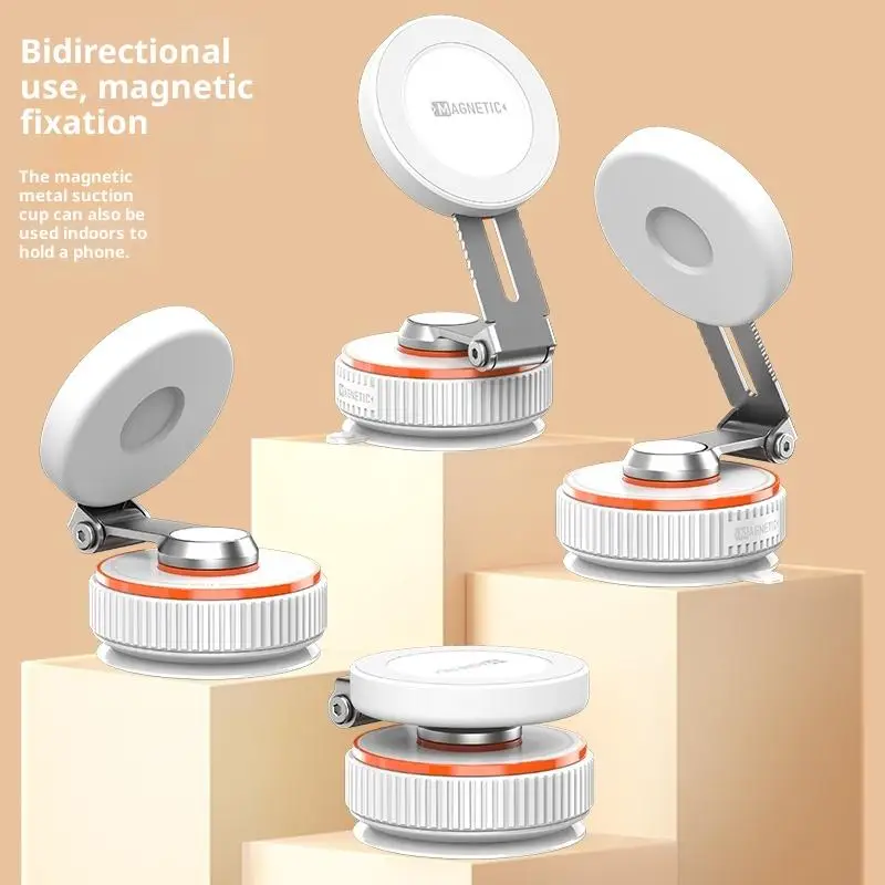 K99 Podwójny Metalowy Uchwyt Magnetyczny 360° Teleskopowy 📱