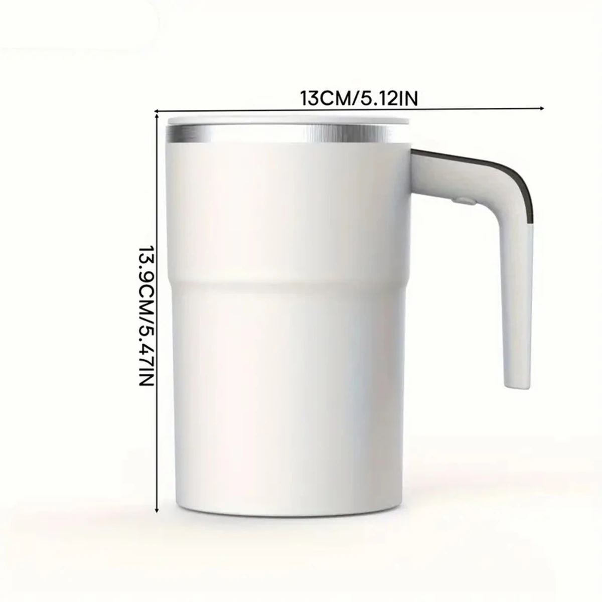 Automatyczny kubek mieszający 304 z wyświetlaczem temperatury ☕