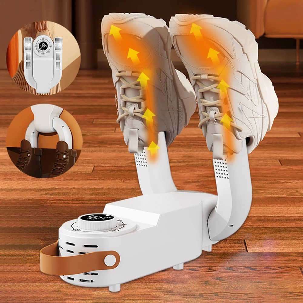 Shoe Dryer 220V Boots Dryer Electric Shoes Drying Machine Foldable Boots Slippers Sneaker Dryer Portable Folding Footwear Dryer