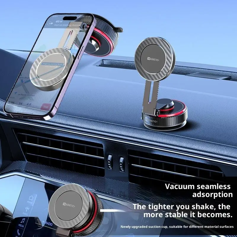 K99 Podwójny Metalowy Uchwyt Magnetyczny 360° Teleskopowy 📱